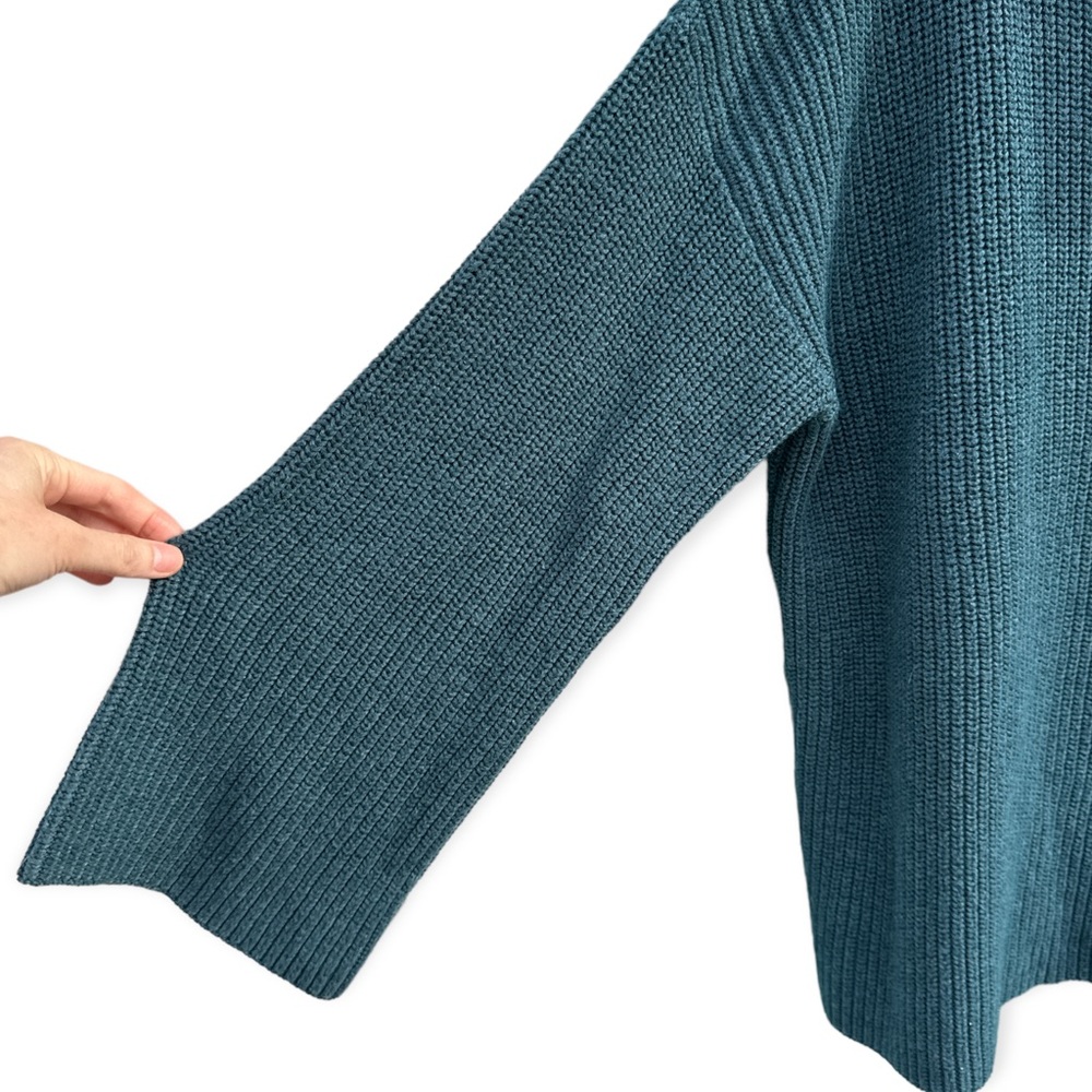 Cable Stitch Knit Cowl Neck Sweater - Picture 3 of 7